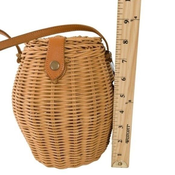 NWT Faithfull the Brand Vida Wicker Bag Faithfull the Brand Faithfull the Brand - Picture 11 of 11